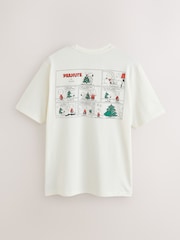 White Snoopy Comic Strip - Camiseta navideña - Imagen 7 de 9