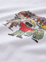 Ecru White Home Alone - Camiseta navideña - Imagen 4 de 4