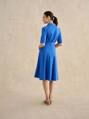 Hobbs French Blue Brigitta Dress - Image 1 of 4