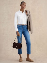 Hobbs White Rosana Shirt - Image 1 of 5