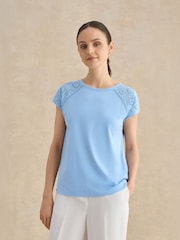 Hobbs Ivana Broderie Top - صورة 1 من 4