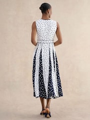 Hobbs White Petite Angelica Dress - Image 2 of 4