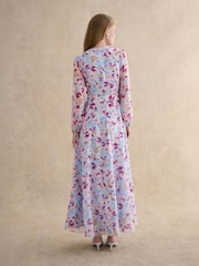 Hobbs Blue Thea Dress - Image 2 of 4