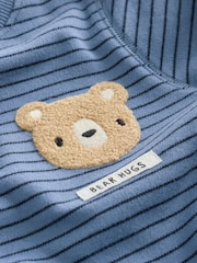Navy/Ecru Bears Snuggle Pyjamas 3 Pack (9mths-6yrs) - Image 7 of 8