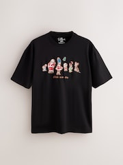 Black The Simpsons Christmas T-Shirt - Image 5 of 7