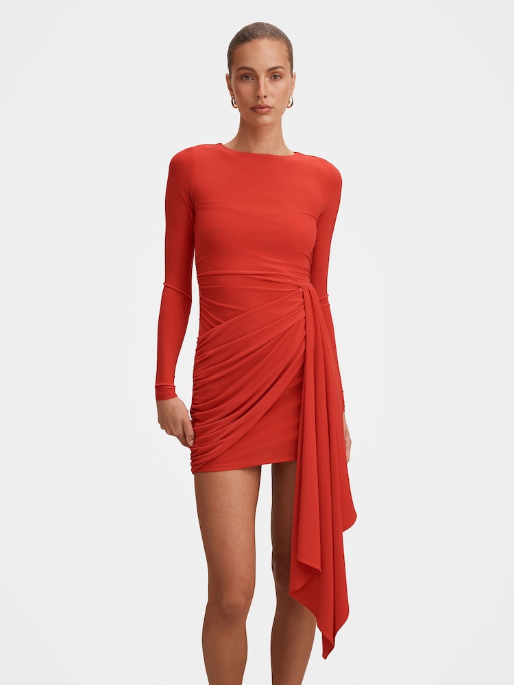 Forever New Susie Draped Jersey Mini Dress - Bild 1 von 5