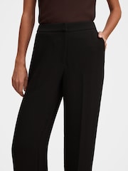 Forever New Black Dani Straight Leg Trousers - Image 3 of 5