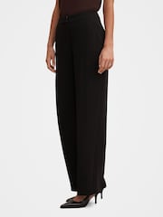 Forever New Black Dani Straight Leg Trousers - Image 4 of 5
