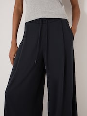 Hush Blue Taylor Wide Leg Trousers - Image 4 of 5