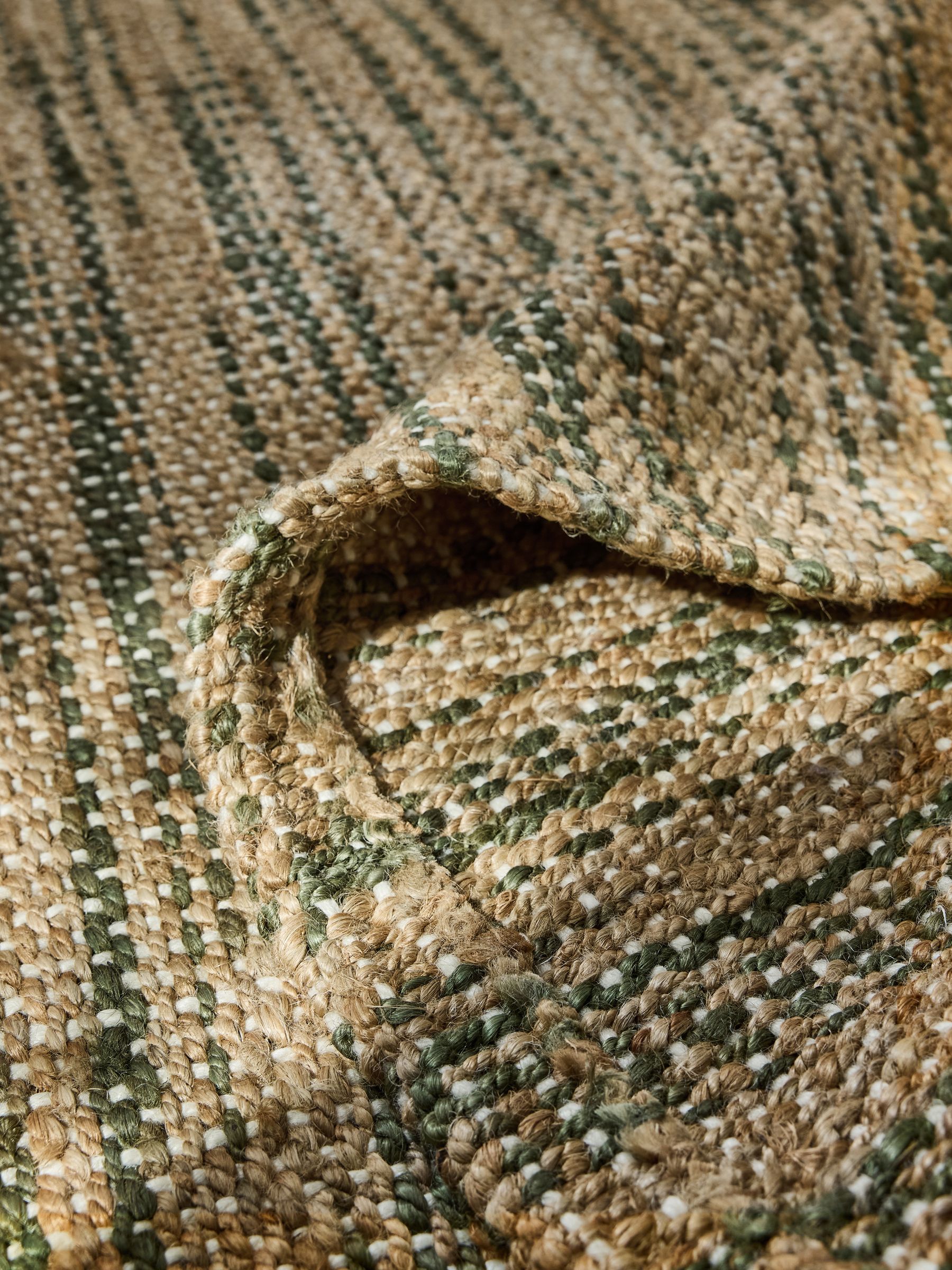 Buy Laura Ashley Green Jute Rug from Next USA