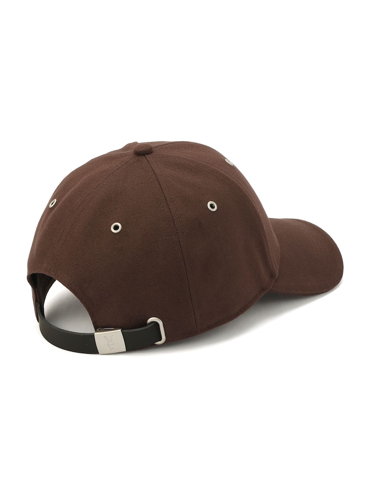 AllSaints Brown 6 Panel Underground Baseball Cap - Image 2 of 4 AllSaints Brown 6 Panel Underground Baseball Cap - Image 2 of 4