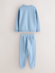Azul medio - Conjunto de sudadera y pantalones de chándal de Baker by Ted Baker - Imagen 12 de 16
