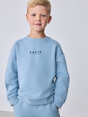 Azul medio - Conjunto de sudadera y pantalones de chándal de Baker by Ted Baker - Imagen 3 de 16