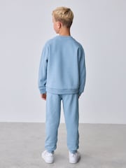 Azul medio - Conjunto de sudadera y pantalones de chándal de Baker by Ted Baker - Imagen 4 de 16