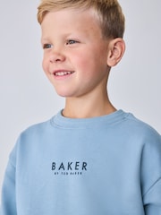 Azul medio - Conjunto de sudadera y pantalones de chándal de Baker by Ted Baker - Imagen 5 de 16