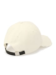 AllSaints White Frayed Edge Baseball Cap - Image 2 of 4