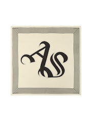 AllSaints White Gothic As Square Scarf - Image 1 of 4