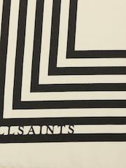 AllSaints White Gothic As Square Scarf - Image 4 of 4