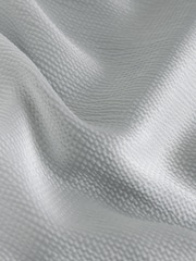 Silver Textured Satin Scarf Mini Dress - Image 2 of 10
