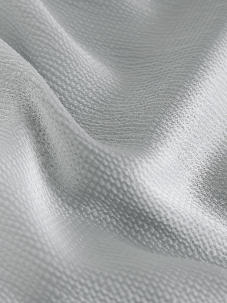 Silver Textured Satin Scarf Mini Dress - Image 2 of 10 Silver Textured Satin Scarf Mini Dress - Image 2 of 10