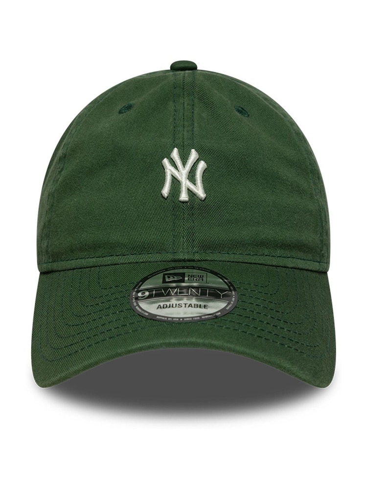 New Era Green Mini Logo 9Twenty New York Yankees Cap - Image 2 of 5