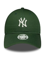 New Era Green League Essential Midi 9Twenty New York Yankees Cap - Image 2 of 5