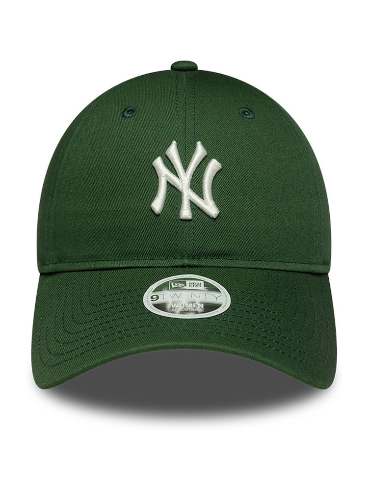 New Era Green League Essential Midi 9Twenty New York Yankees Cap - Image 2 of 5