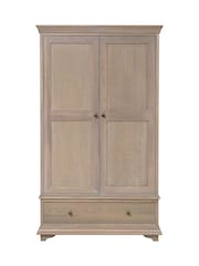 Cotswold Company Smoked Oak Winchcombe Wardrobe - Image 2 of 6