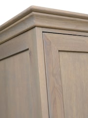 Cotswold Company Smoked Oak Winchcombe Wardrobe - Image 4 of 6