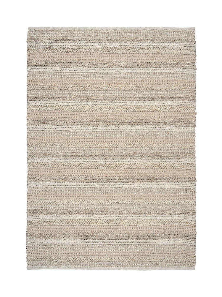 Cotswold Company Natural Marl Salford Rug - Image 3 of 3 Cotswold Company Natural Marl Salford Rug - Image 3 of 3