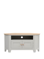 Cotswold Company Dove Grey Chester Corner TV Stand up to 55 - Image 2 of 6