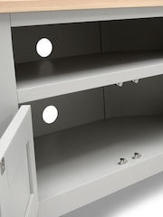 Cotswold Company Dove Grey Chester Corner TV Stand up to 55 - Image 6 of 6