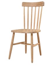 Cotswold Company Whitewash Oak Inglesham Spindleback Chair - Image 3 of 6