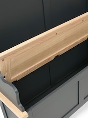 Cotswold Company Charcoal Chester Hallway Tidy - Image 5 of 6