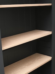 Cotswold Company Charcoal Chester Alcove Display Cabinet - Image 4 of 6
