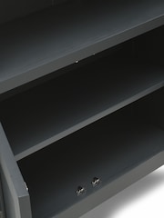 Cotswold Company Charcoal Chester Alcove Display Cabinet - Image 6 of 6