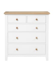 Cotswold Company Pure White Chester 5 Drawer Chest - Image 2 of 6