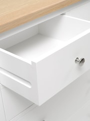 Cotswold Company Pure White Chester 5 Drawer Chest - Image 4 of 6