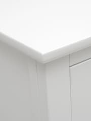 Cotswold Company Pure White Simply Cotswold 3 Drawer Bedside Table - Image 4 of 6