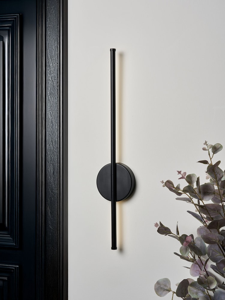 BHS Black USB-C Rechargeable Wall Light - Image 1 of 6