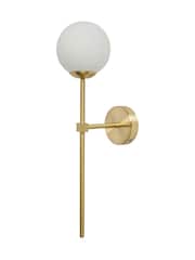 BHS Satin Brass USB-C Rechargeable Wall Light - Image 5 of 7