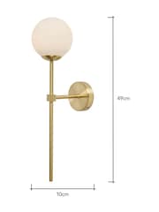 BHS Satin Brass USB-C Rechargeable Wall Light - Image 7 of 7