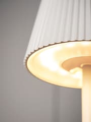 BHS White Esther USB-C Rechargeable Floor Lamp - Image 3 of 7