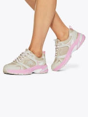 KG Kurt Geiger Brown Lexie Trainers - Image 1 of 5