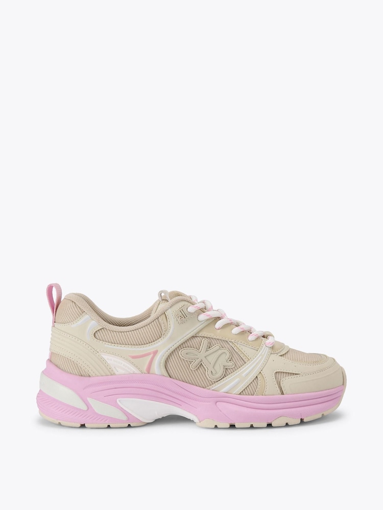 KG Kurt Geiger Brown Lexie Trainers - Image 2 of 5