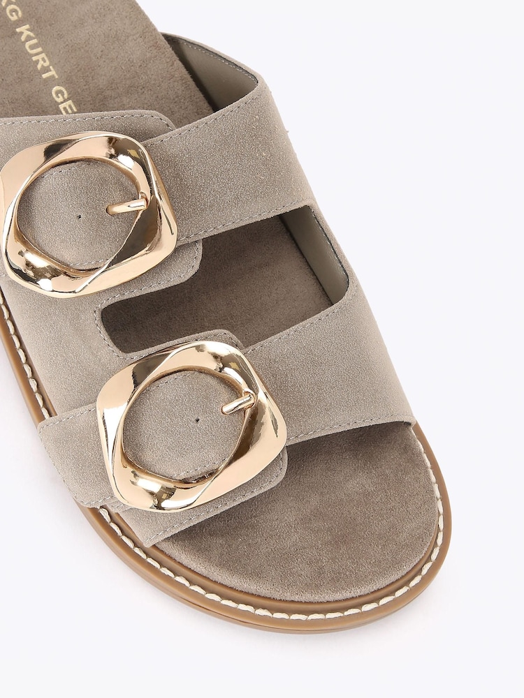 KG Kurt Geiger Brown River Sandals - Image 4 of 4