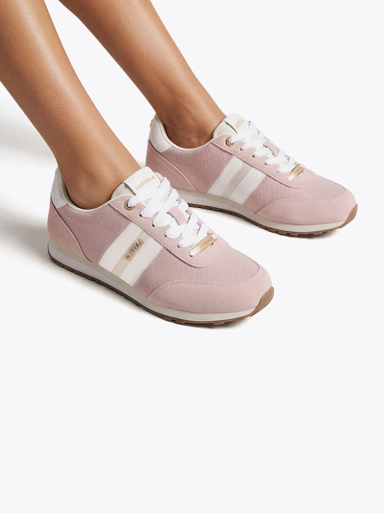 Carvela Pink Mio Trainers - Image 1 of 5 Carvela Pink Mio Trainers - Image 1 of 5