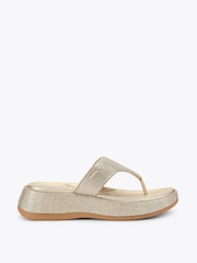 Carvela Gold Dorata Sandals - Image 1 of 4