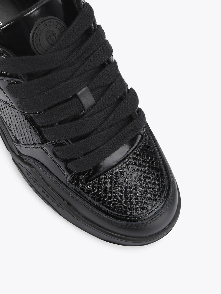 Kurt Geiger London Black Kingsland Trainers - Image 4 of 4 Kurt Geiger London Black Kingsland Trainers - Image 4 of 4