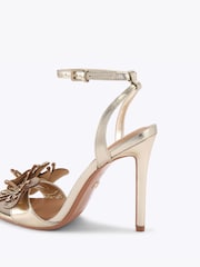 KG Kurt Geiger Gold Saskia Sandals - Image 2 of 4